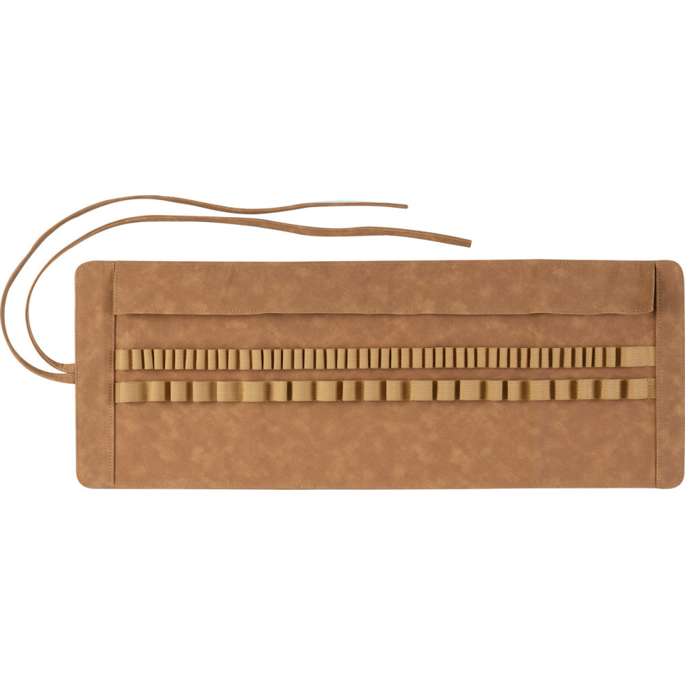 Zwijany organizer, piórnik Art & Graphic - Faber-Castell - brązowy