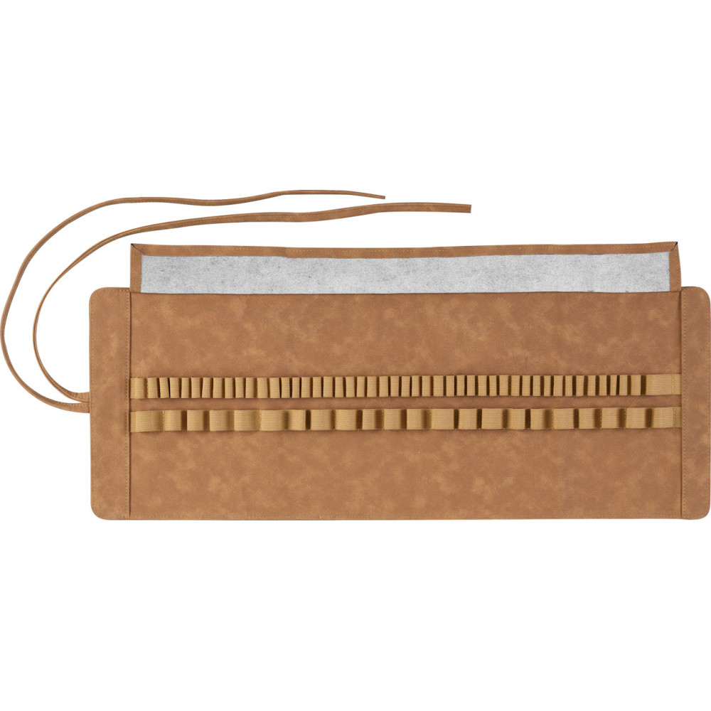 Zwijany organizer, piórnik Art & Graphic - Faber-Castell - brązowy