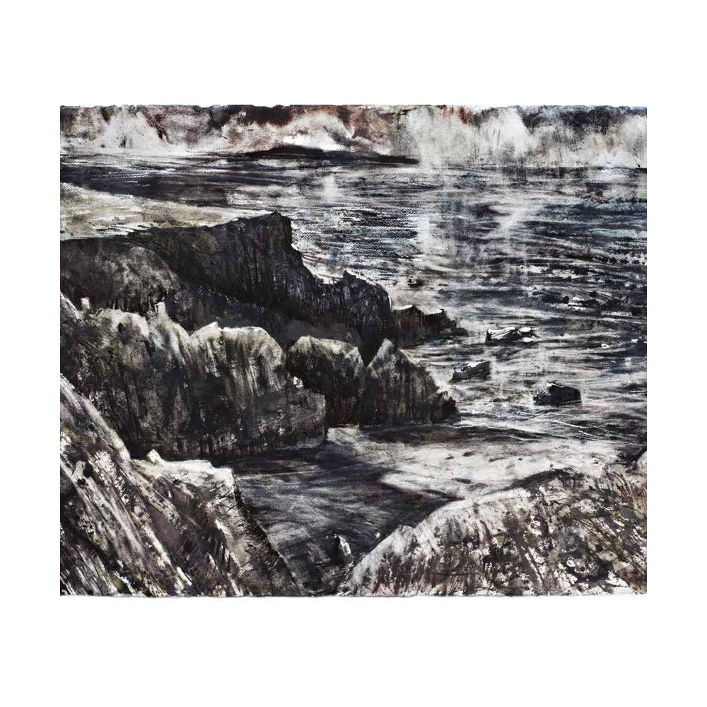 Zestaw farb akwarelowych Tinted Charcoal Paint Pan Set - Derwent - 12 kolorów