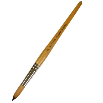 Round, synthetic, Gold Pearl series brush - Roman Szmal - no. 20