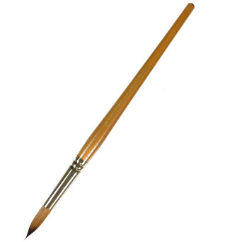 Round, synthetic, Gold Pearl series brush - Roman Szmal - no. 14