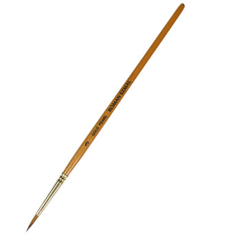 Pędzel okrągły, syntetyczny, Gold Pearl - Roman Szmal - nr 3
