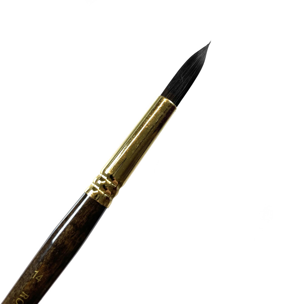 Round, synthetic, Synthetic Squirrel series brush - Roman Szmal - no. 14