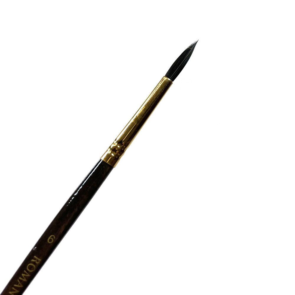 Round, synthetic, Synthetic Squirrel series brush - Roman Szmal - no. 6