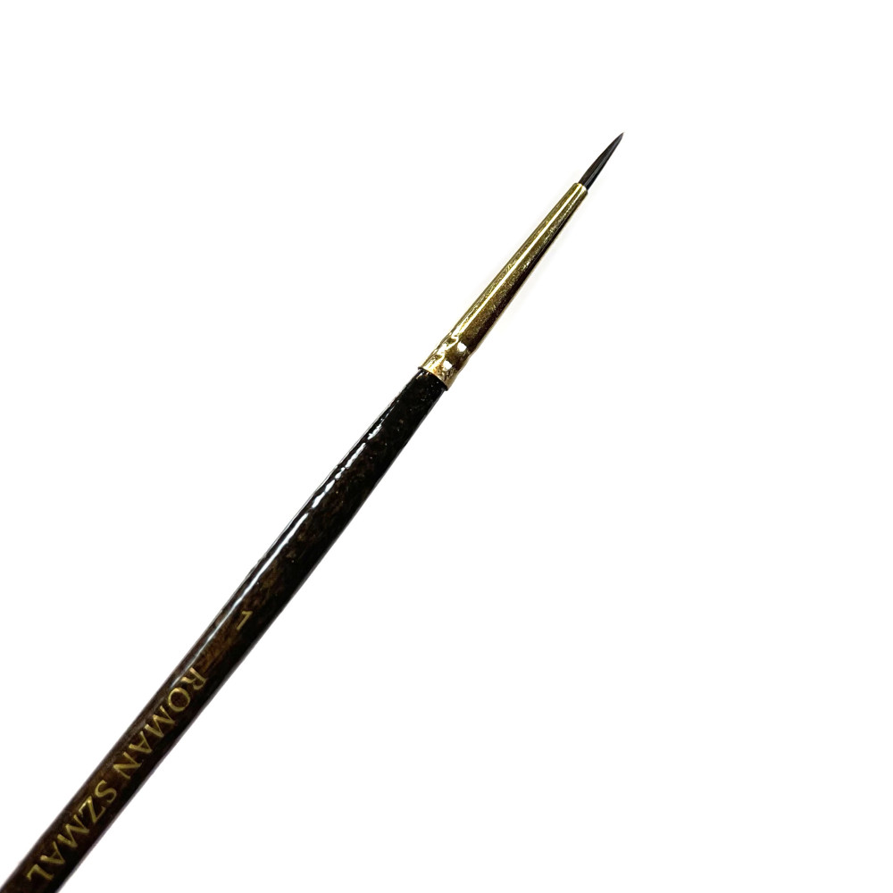 Round, synthetic, Synthetic Squirrel series brush - Roman Szmal - no. 1
