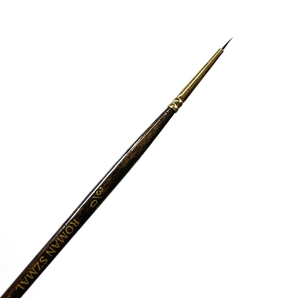 Round, synthetic, Synthetic Squirrel series brush - Roman Szmal - no. 3/0