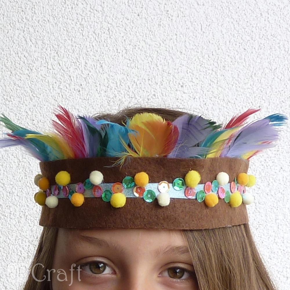 Decorative feathers - DpCraft - yellow, 10 g