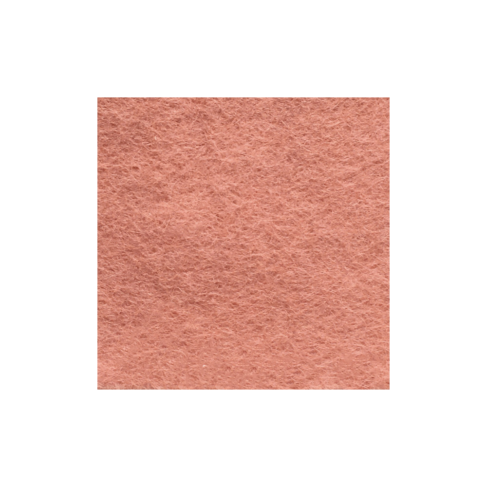 Filc wełniany A4 - jasny koralowy róż, 1 mm