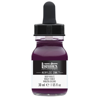 Tusz akrylowy - Liquitex - Deep Violet, 30 ml