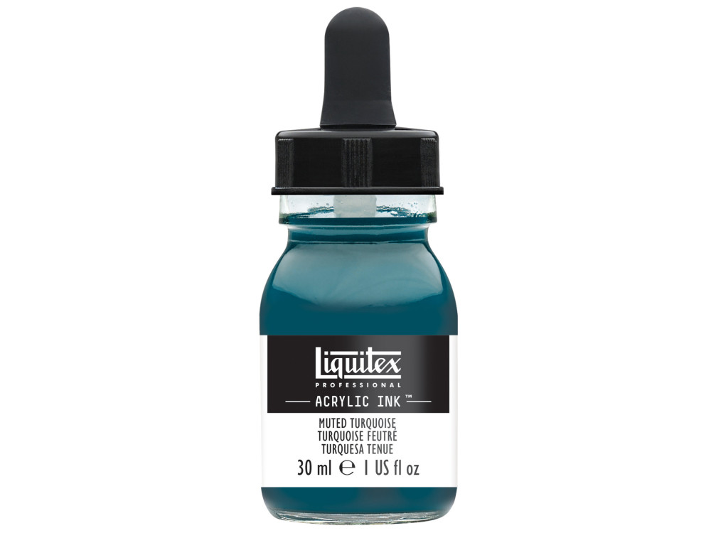 Professional Acrylic ink - Liquitex - Muted Turquoise, 30 ml