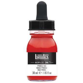Tusz akrylowy - Liquitex - Pyrrole Red, 30 ml