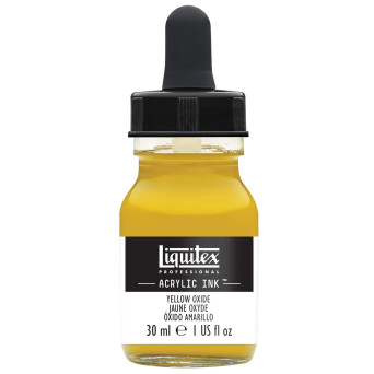 Tusz akrylowy - Liquitex - Yellow Oxide, 30 ml