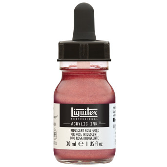 Professional Acrylic ink - Liquitex - Iridescent Rose Gold, 30 ml