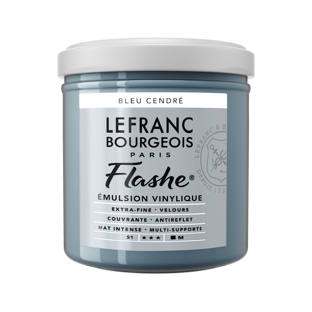 Farba akrylowa Flashe - Lefranc & Bourgeois - Ash Blue, 125 ml