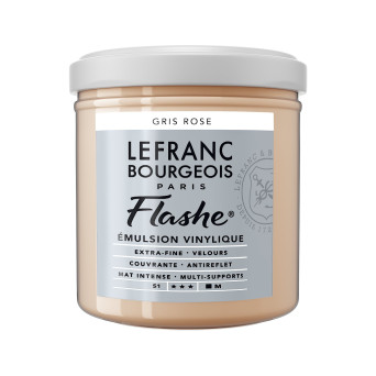 Acrylic paint Flashe - Lefranc & Bourgeois - Pink Grey, 125 ml