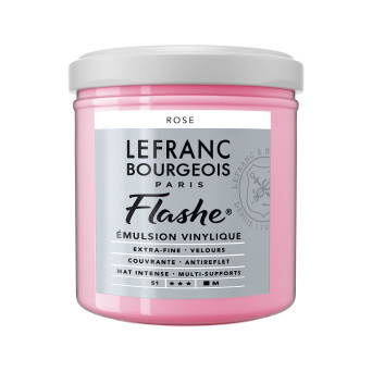 Acrylic paint Flashe - Lefranc & Bourgeois - Rose, 125 ml