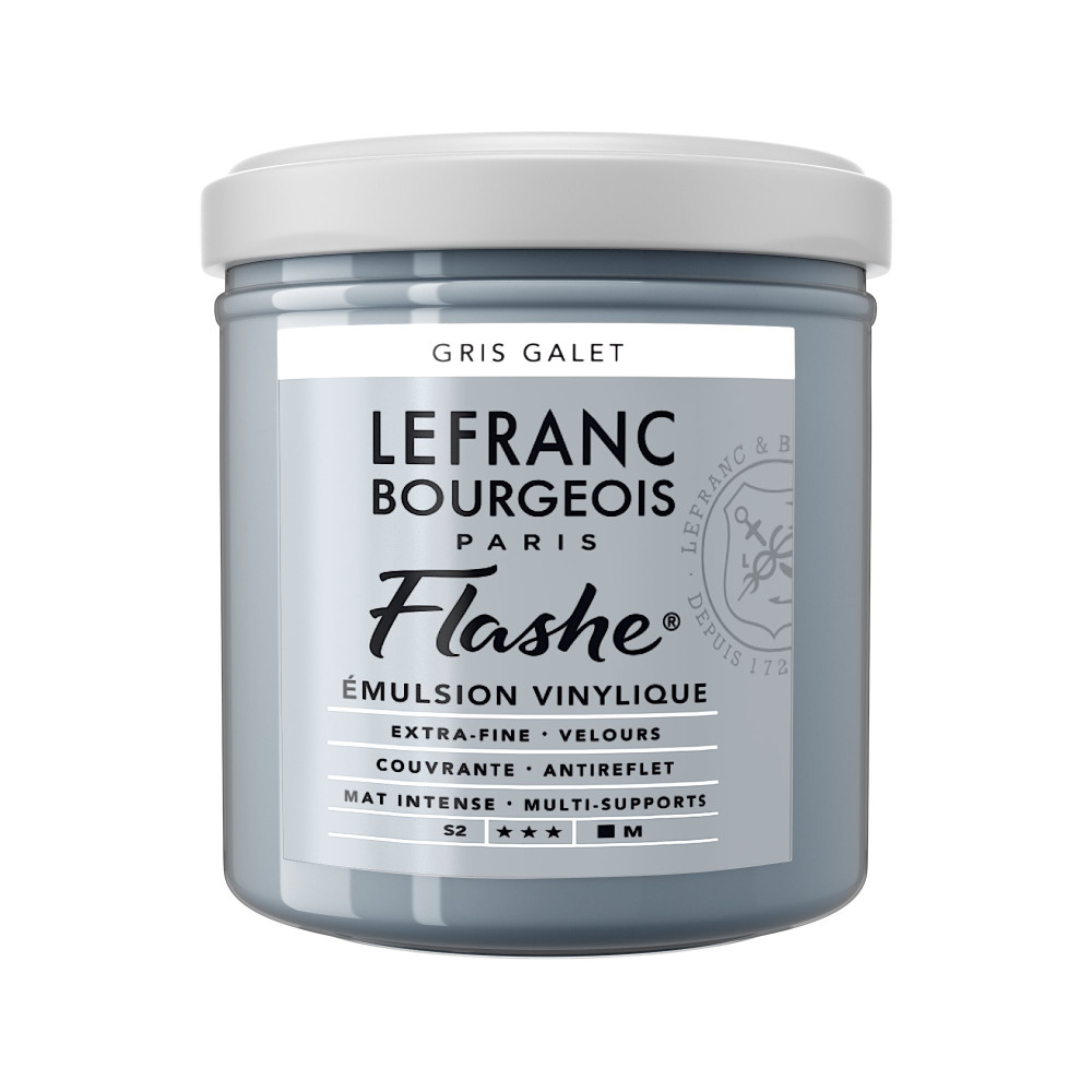 Farba akrylowa Flashe - Lefranc & Bourgeois - Stone Grey, 125 ml