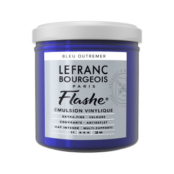 Acrylic paint Flashe - Lefranc & Bourgeois - Ultramarine, 125 ml