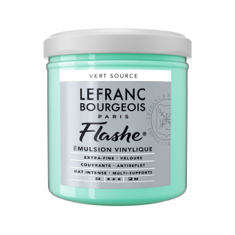 Acrylic paint Flashe - Lefranc & Bourgeois - Water Green, 125 ml