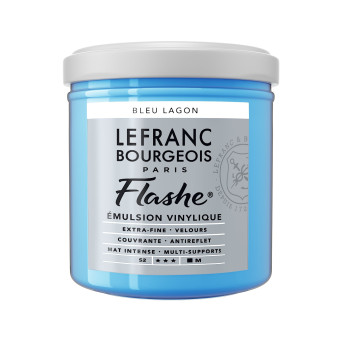 Farba akrylowa Flashe - Lefranc & Bourgeois - Lagoon Blue, 125 ml