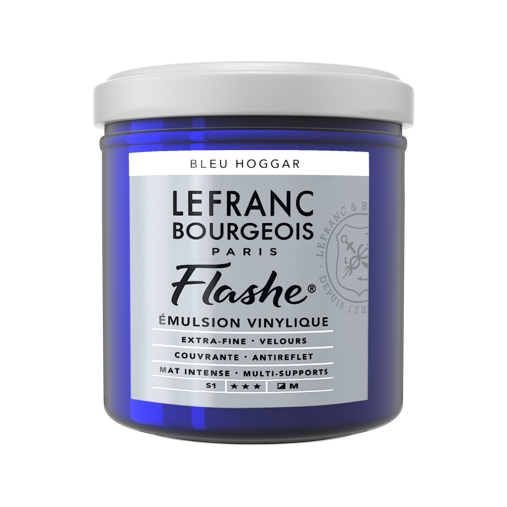 Farba akrylowa Flashe - Lefranc & Bourgeois - Phthalocyanine Blue, 125 ml