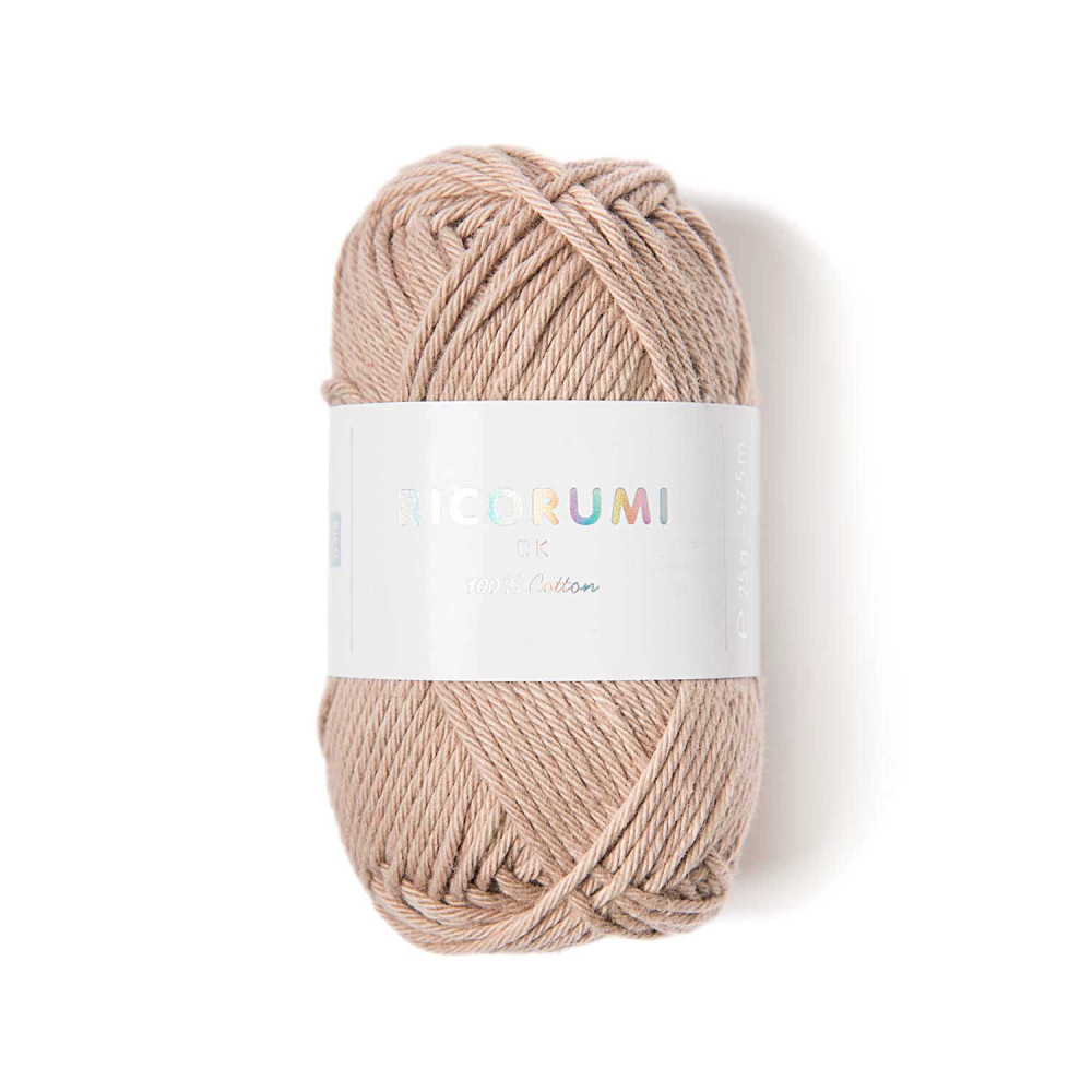 Włóczka bawełniana Ricorumi DK - Rico Design - Beige, 25 g