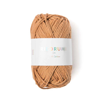 Ricorumi DK cotton yarn - Rico Design - Caramel, 25 g