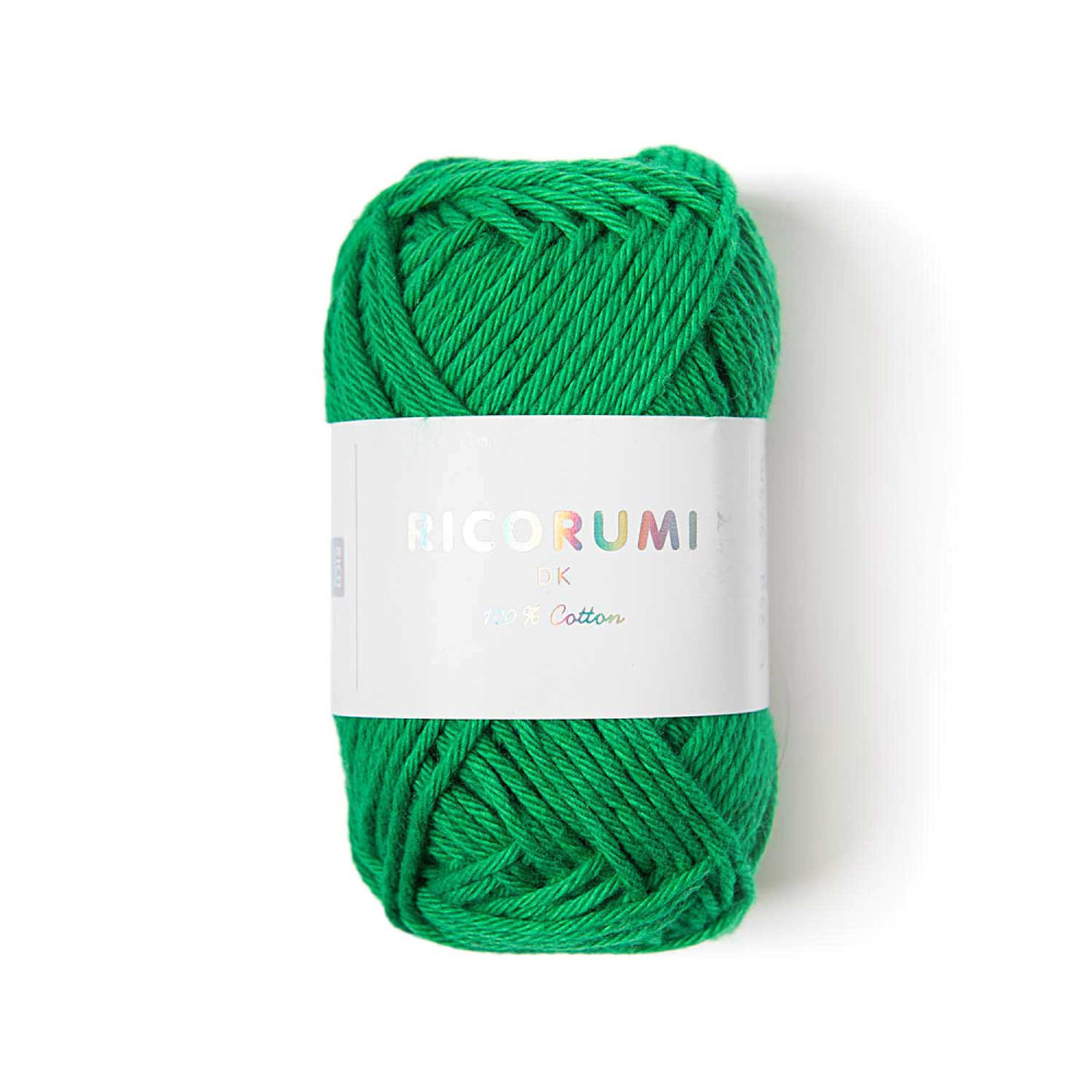 Włóczka bawełniana Ricorumi DK - Rico Design - Green, 25 g
