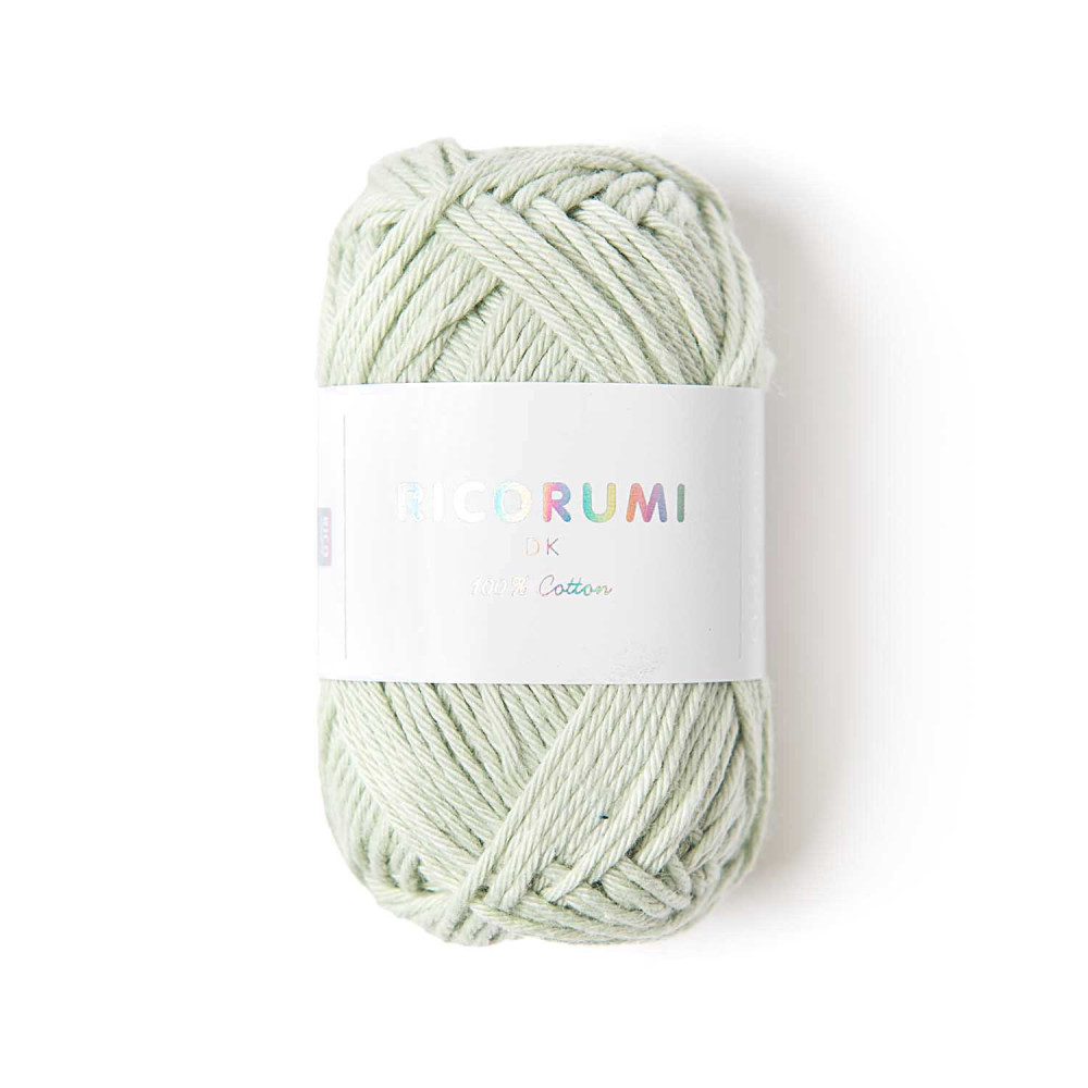Ricorumi DK cotton yarn - Rico Design - Mint, 25 g