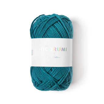 Włóczka bawełniana Ricorumi DK - Rico Design - Teal, 25 g