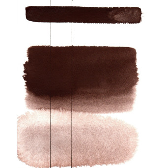 Aquarius watercolor paint - Roman Szmal - 257, Manganese Brown, pan