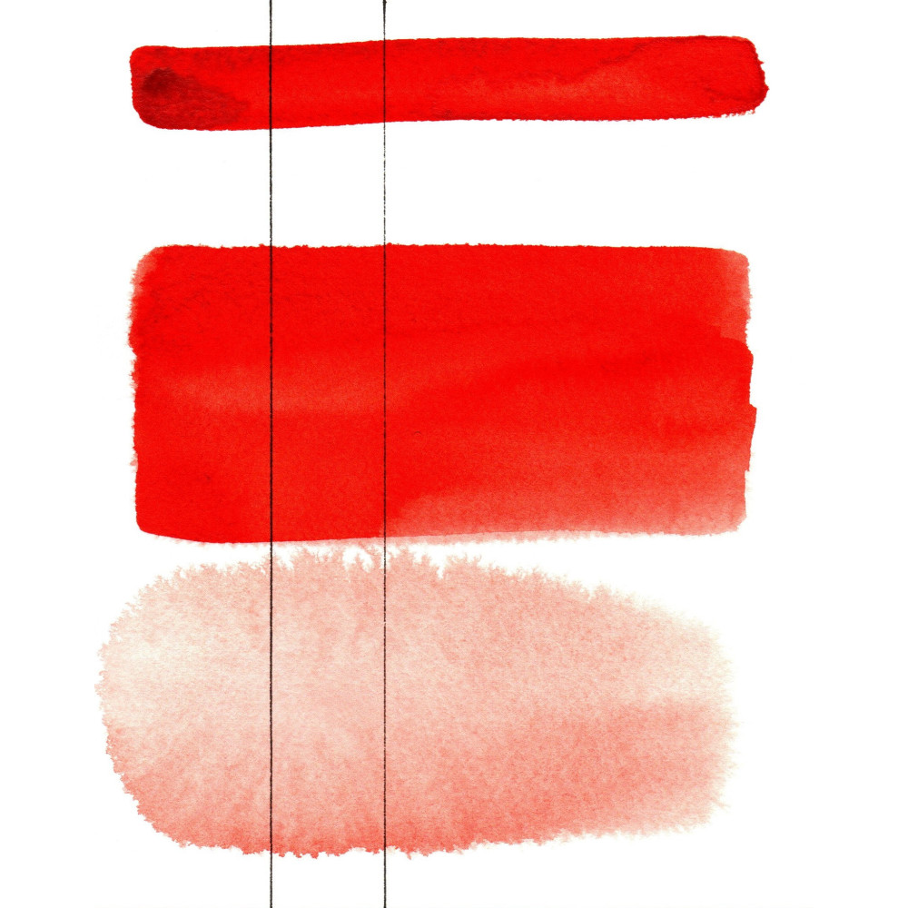 Aquarius watercolor paint - Roman Szmal - 357, Quinacridone Scarlet, pan