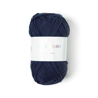 Włóczka bawełniana Ricorumi DK - Rico Design - Navy Blue, 25 g