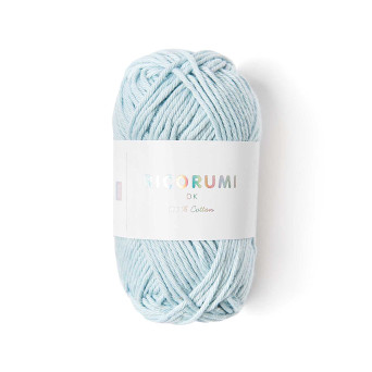 Ricorumi DK cotton yarn - Rico Design - Light Blue, 25 g