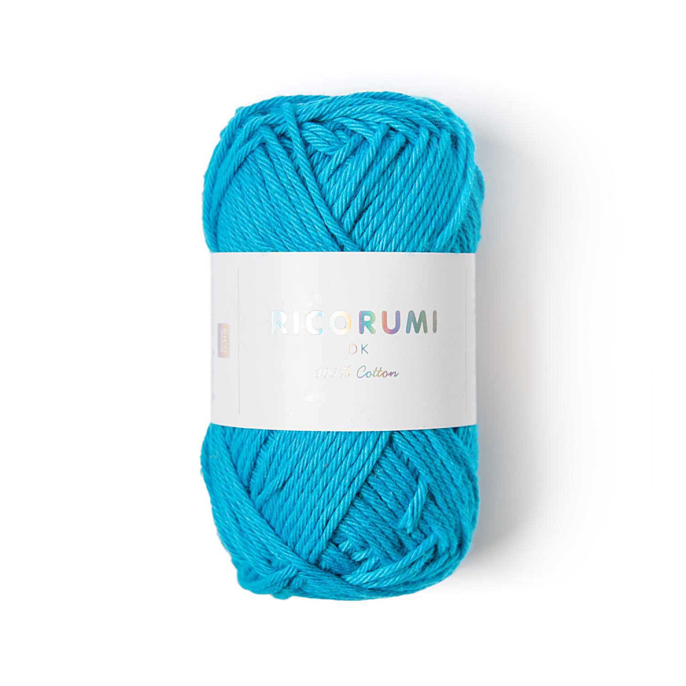 Włóczka bawełniana Ricorumi DK - Rico Design - Sky Blue, 25 g