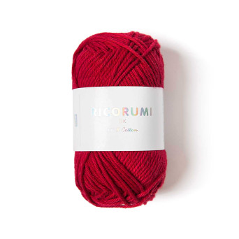 Ricorumi DK cotton yarn - Rico Design - Wine Red, 25 g