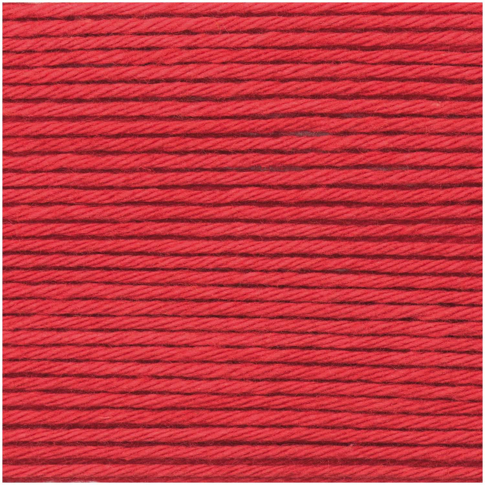 Ricorumi DK cotton yarn - Rico Design - Red, 25 g
