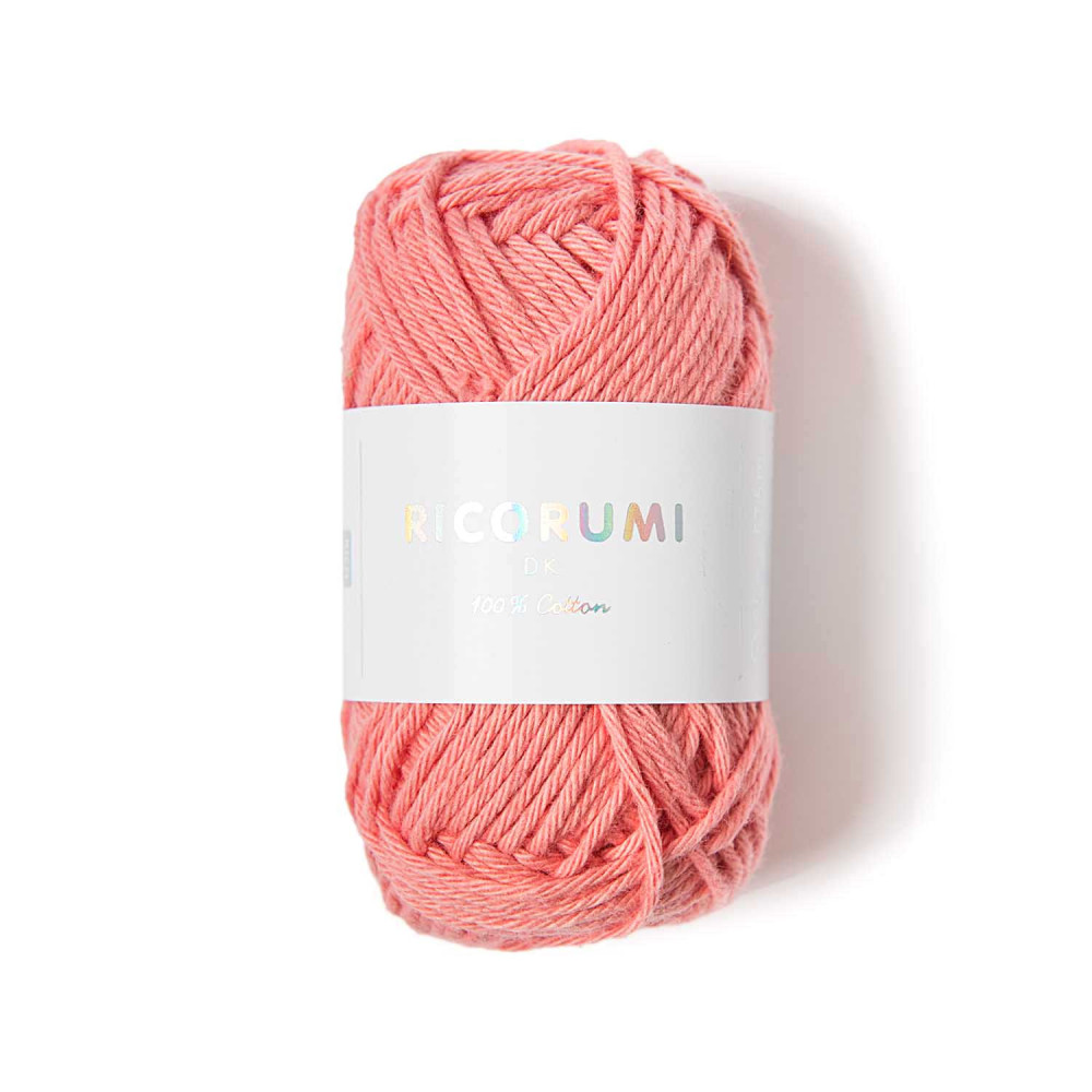 Ricorumi DK cotton yarn - Rico Design - Salmon, 25 g