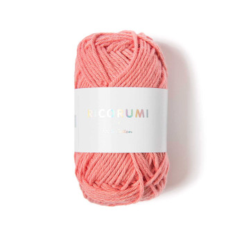 Włóczka bawełniana Ricorumi DK - Rico Design - Salmon, 25 g