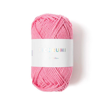 Włóczka bawełniana Ricorumi DK - Rico Design - Candy Pink, 25 g
