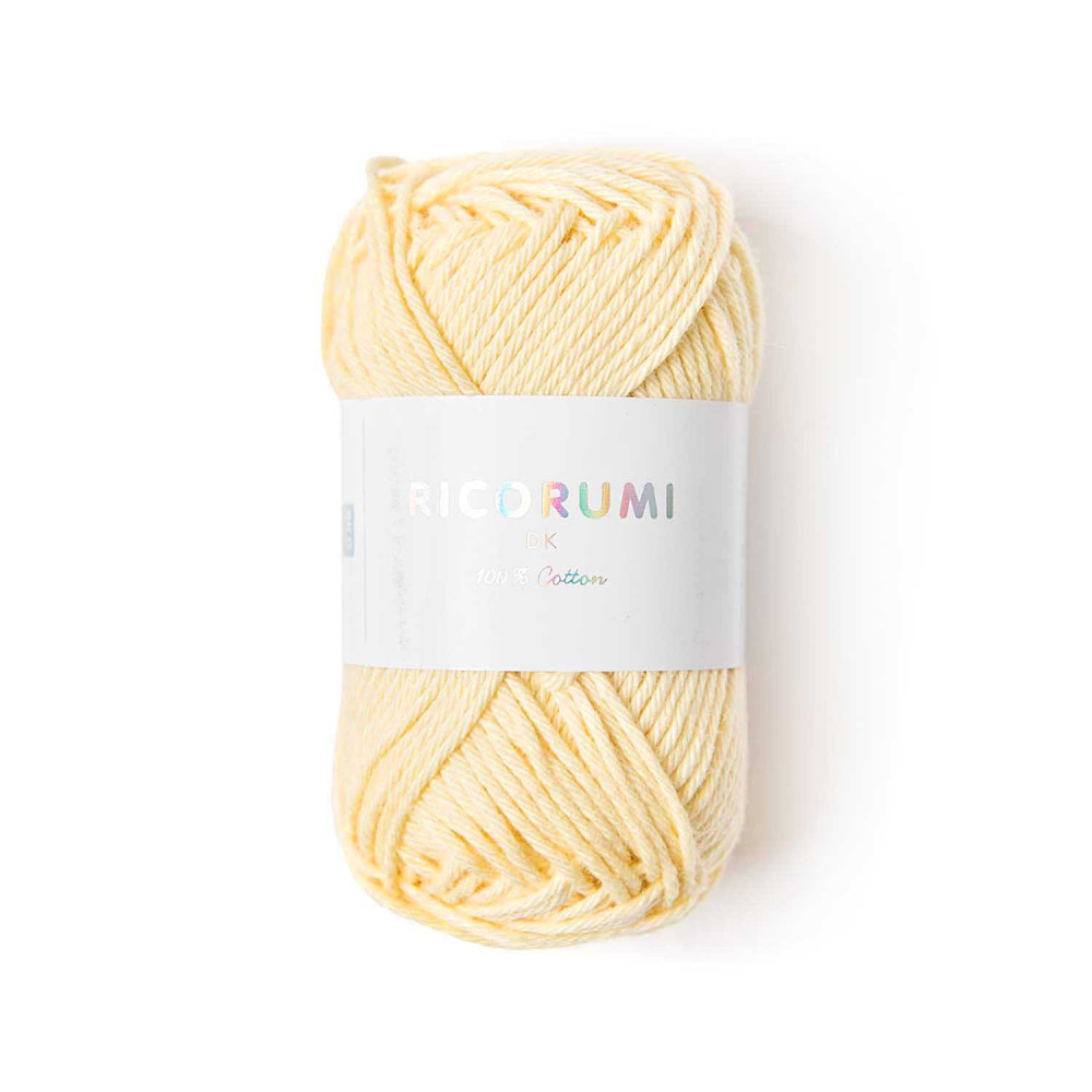Włóczka bawełniana Ricorumi DK - Rico Design - Vanilla, 25 g
