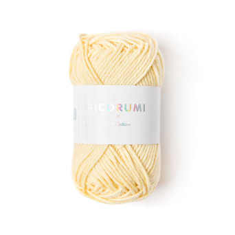 Włóczka bawełniana Ricorumi DK - Rico Design - Vanilla, 25 g