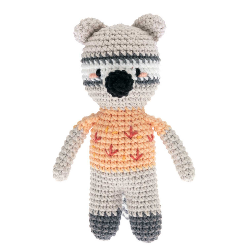 Ricorumi DK cotton yarn - Rico Design - Light Grey, 25 g