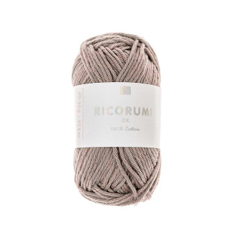 Włóczka bawełniana Ricorumi DK - Rico Design - Grey, 25 g