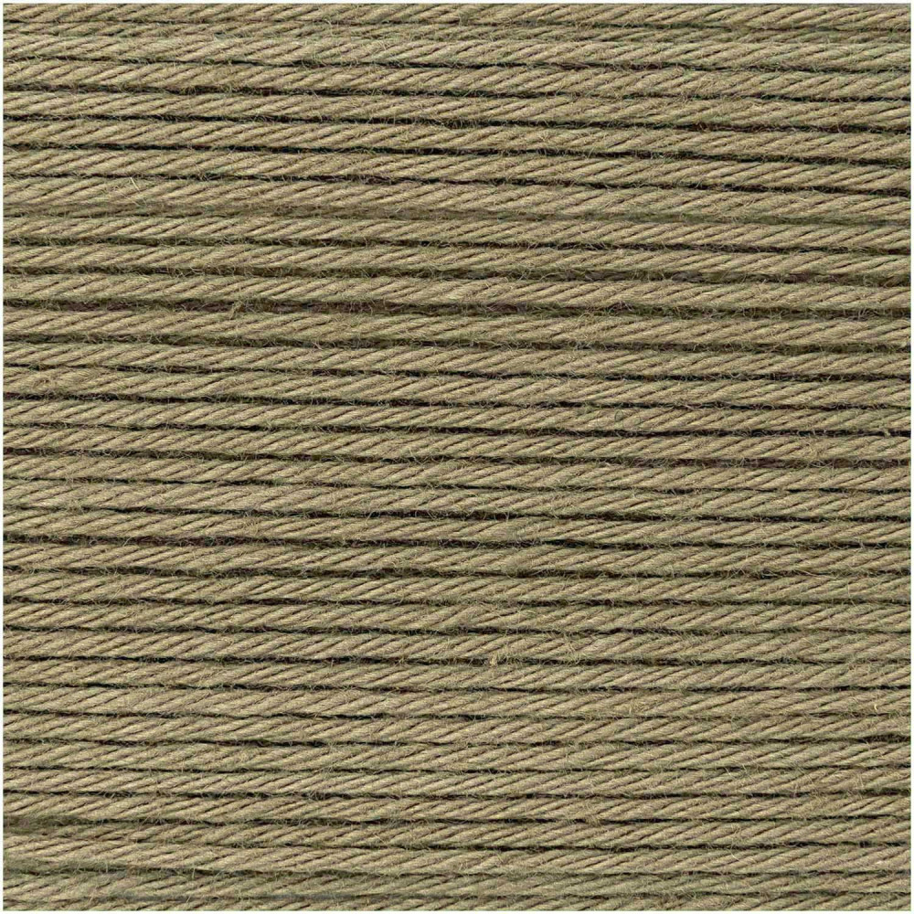 Ricorumi DK cotton yarn - Rico Design - Khaki, 25 g