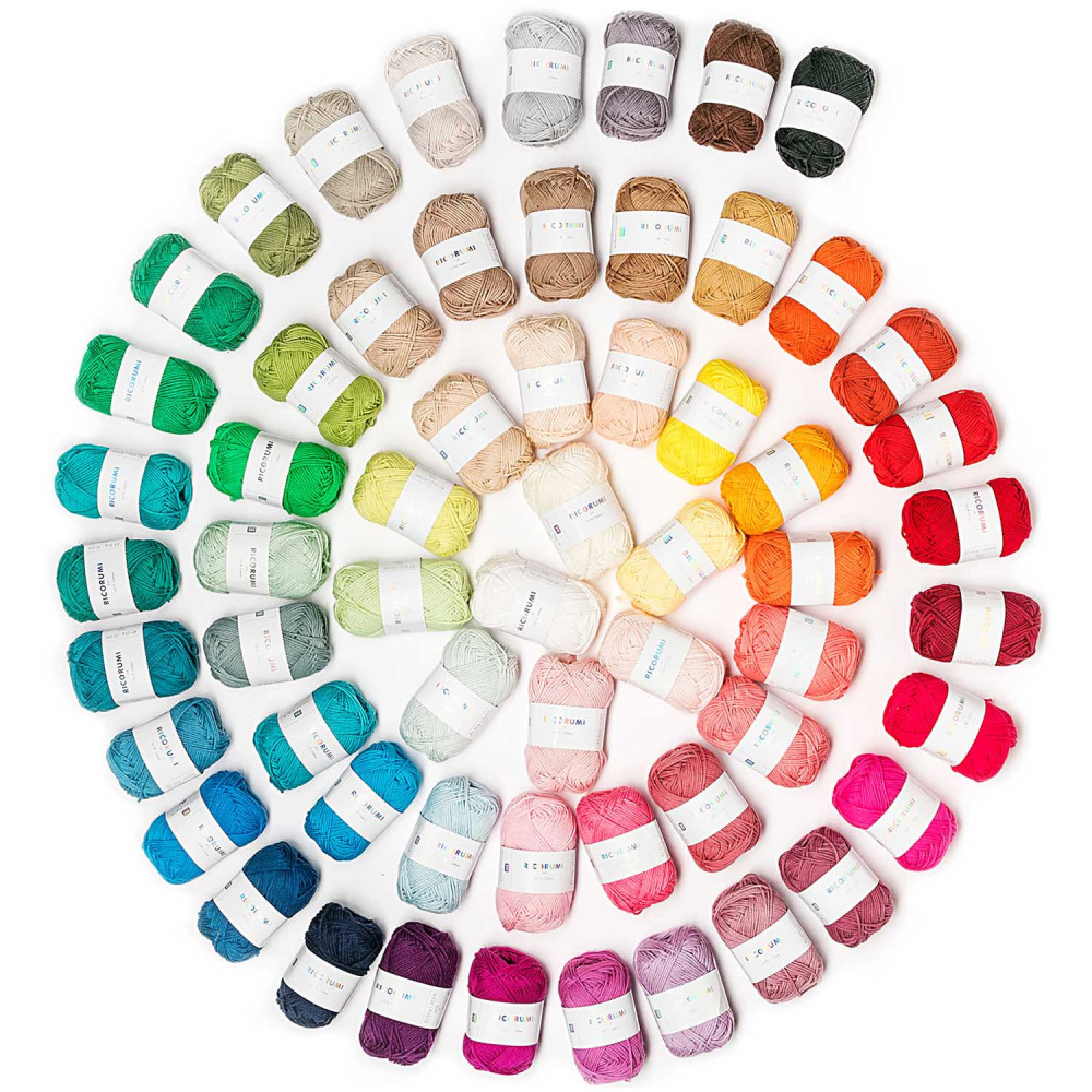 Włóczka bawełniana Ricorumi DK - Rico Design - Aqua, 25 g