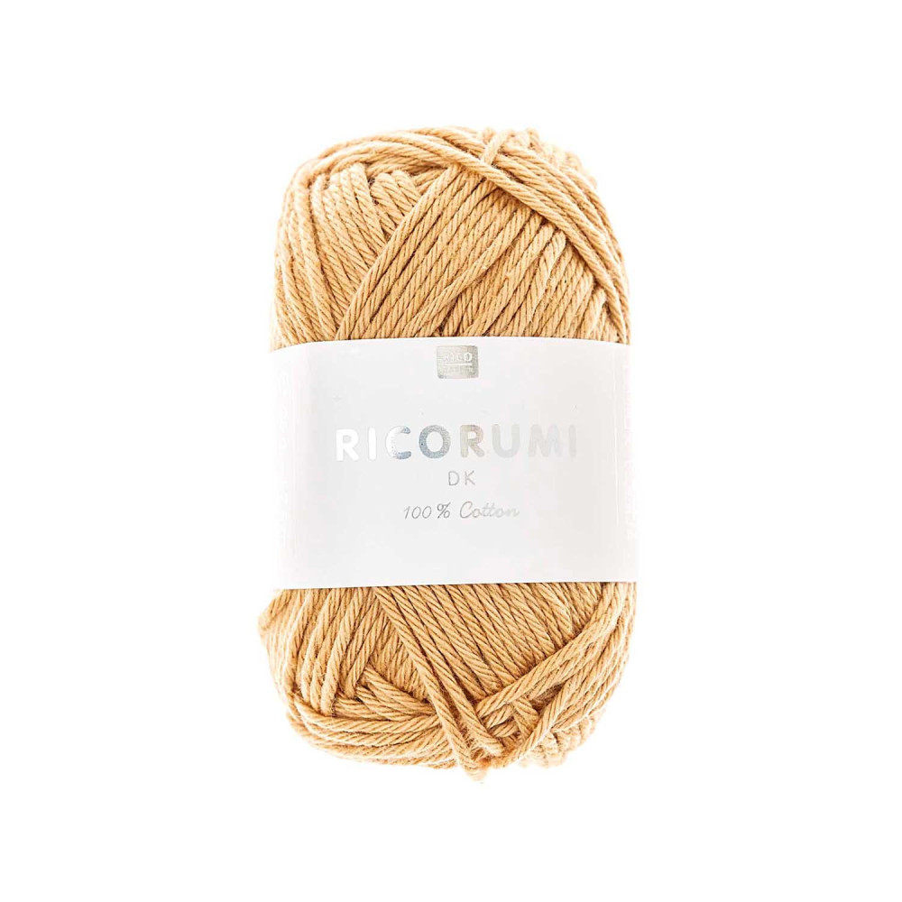 Włóczka bawełniana Ricorumi DK - Rico Design - Sand, 25 g