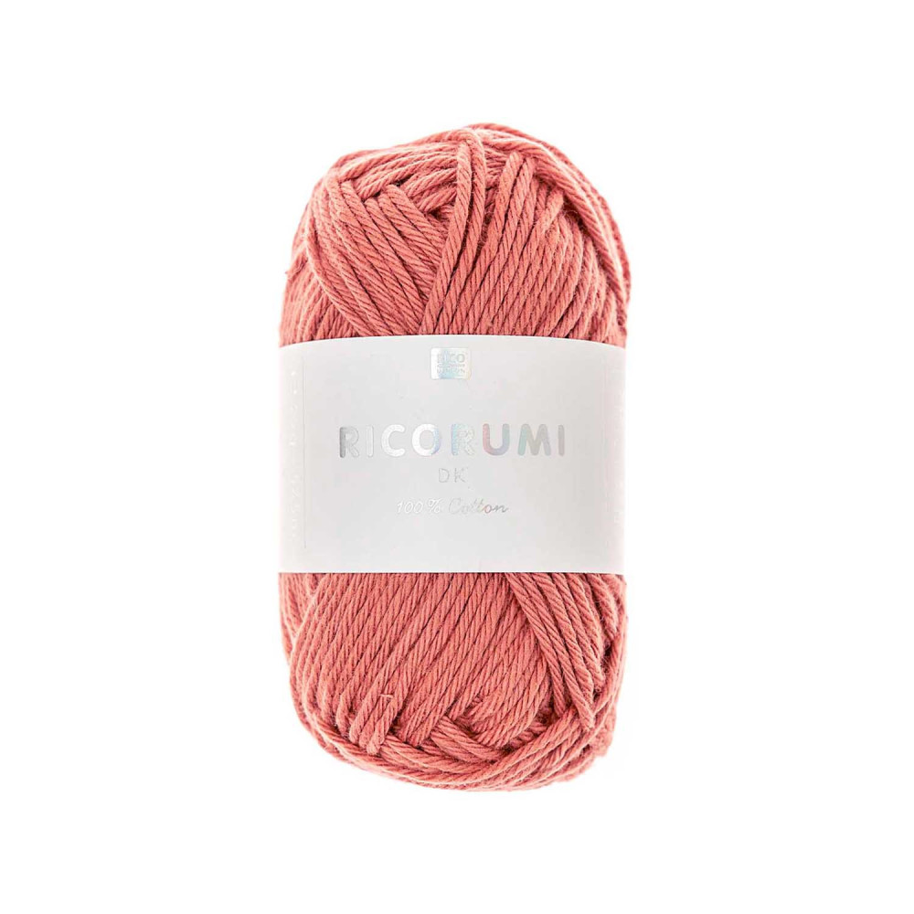 Włóczka bawełniana Ricorumi DK - Rico Design - Terracotta, 25 g