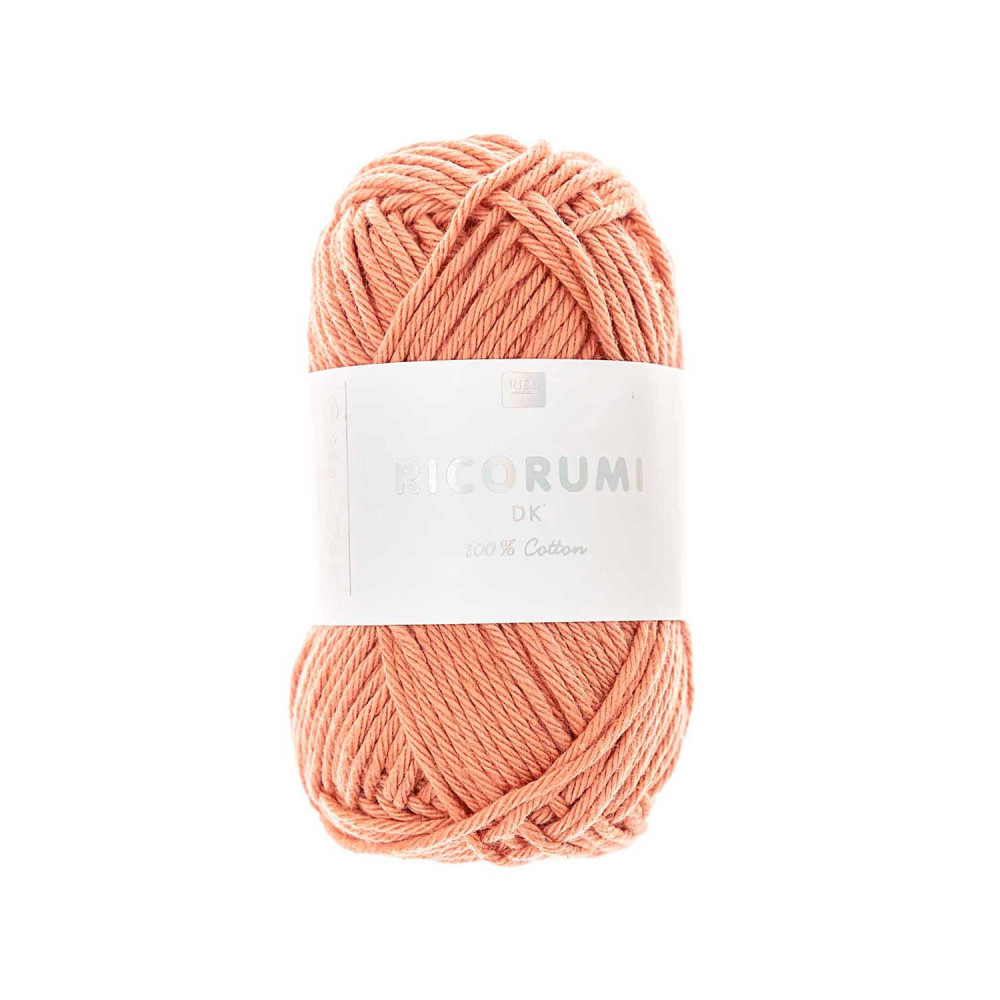 Włóczka bawełniana Ricorumi DK - Rico Design - Papaya, 25 g