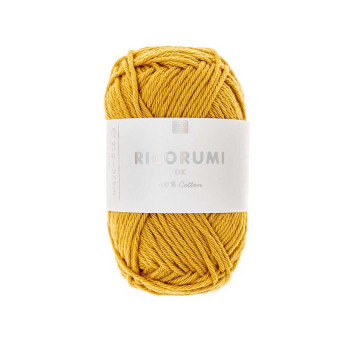 Włóczka bawełniana Ricorumi DK - Rico Design - Mustard, 25 g